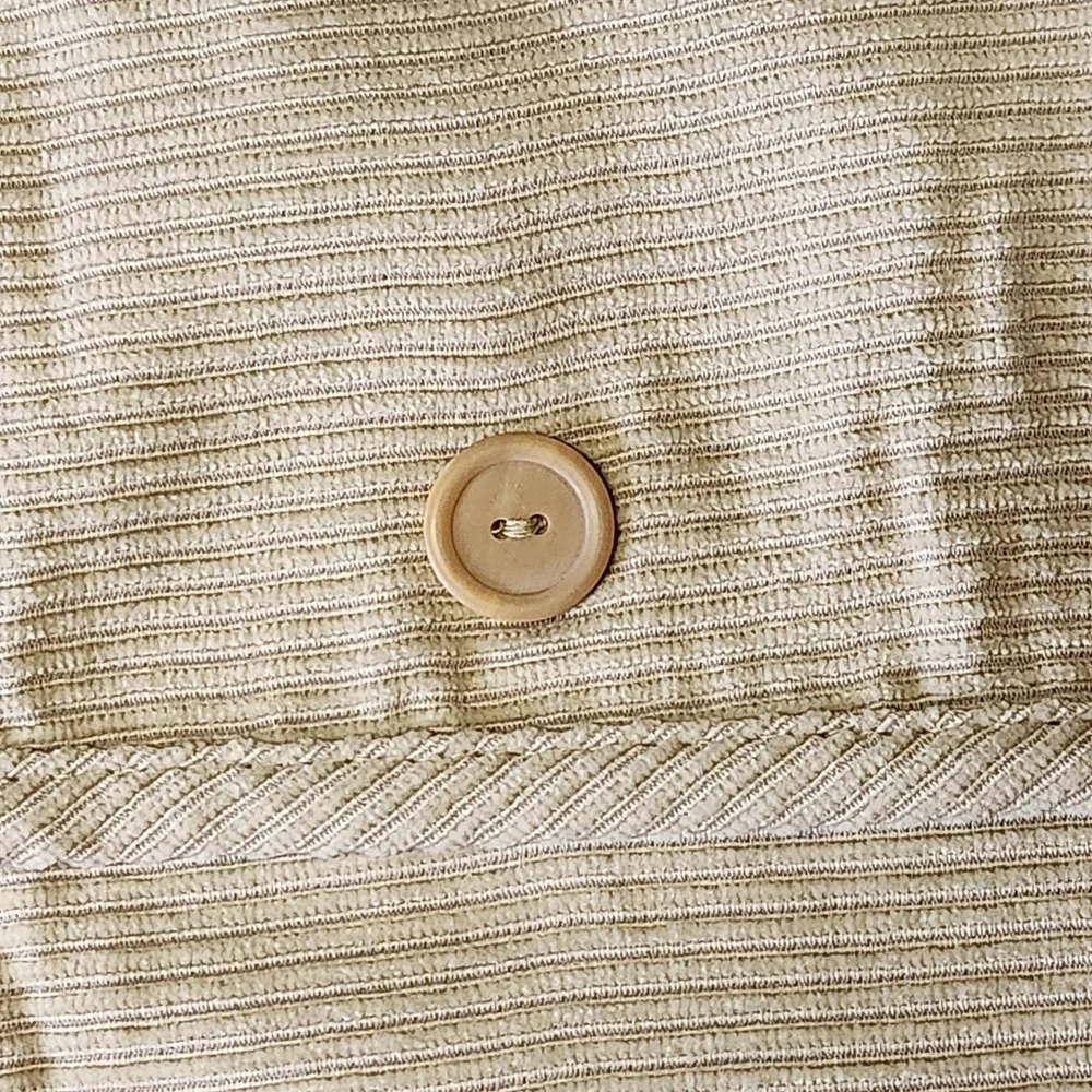 NWT Croscill Classics Adirondack Button-Down Curtain Panel 40″×84″